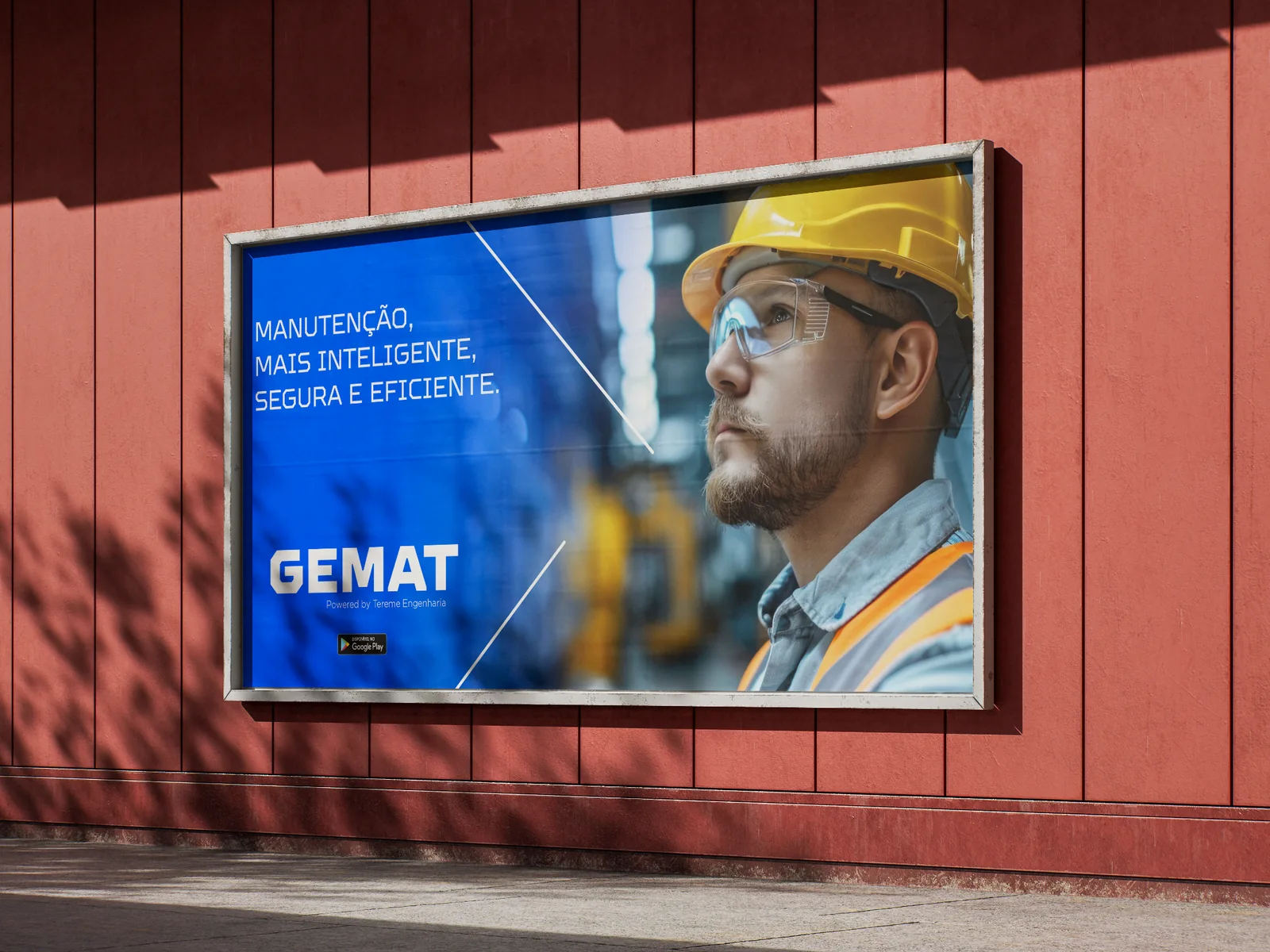 Outdoor GEMAT com chamada sobre manutenção inteligente